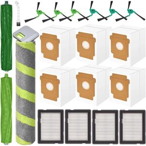 INF Kit de remplacement pour aspirateur robot - compatible avec iRobot Roomba Max 705/706 et MXA 705/706, brosses, filtres et