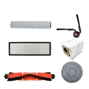 INF Kit d'accessoires de remplacement compatible avec Xiaomi Mijia 6 Max, brosses, filtres, sacs et serpillières