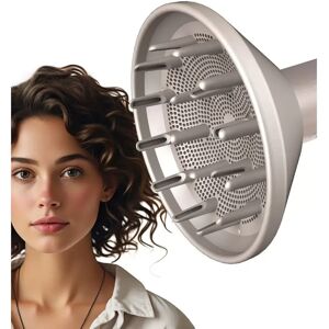 INF Diffuseur boucles compatible avec Shark FlexStyle - Embout volumisant ABS à séchage rapide Blanc