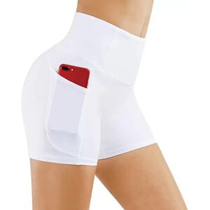 INF Short de compression - Blanc S - Yoga & Fitness - Publicité INF Short de compression - Blanc S - Yoga & Fitness - Publicité
