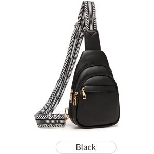 INF Sac Bandoulière Colorblock Chic pour Femme Le noir - Publicité INF Sac Bandoulière Colorblock Chic pour Femme Le noir - Publicité
