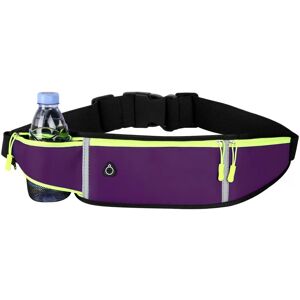 INF Ceinture d'hydratation Marathon à triple poche Violet - Publicité INF Ceinture d'hydratation Marathon à triple poche Violet - Publicité
