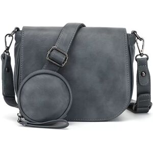 INF Sac bandoulière chic en cuir PU pour femmes Bleu - Publicité INF Sac bandoulière chic en cuir PU pour femmes Bleu - Publicité