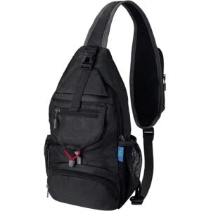 INF Sac bandoulière homme léger extérieur – Polyester, pochette téléphone colorblock multi-compartiments pour voyage, cyclisme Le noir - Publicité INF Sac bandoulière homme léger extérieur – Polyester, pochette téléphone colorblock multi-compartiments pour voyage, cyclisme Le noir - Publicité