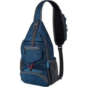 INF Sac bandoulière homme léger extérieur – Polyester, pochette téléphone colorblock multi-compartiments pour voyage, cyclisme Bleu - Publicité INF Sac bandoulière homme léger extérieur – Polyester, pochette téléphone colorblock multi-compartiments pour voyage, cyclisme Bleu - Publicité