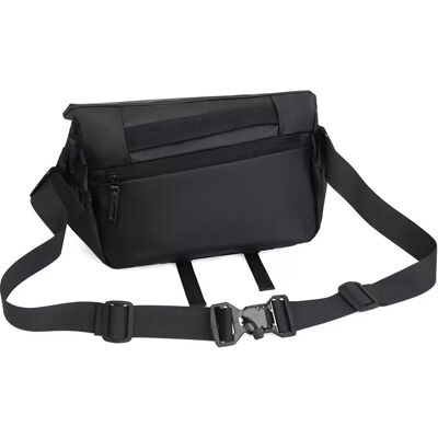 INF Sac bandoulière magnétique Sac de poitrine croisé étanche Le noir - Publicité INF Sac bandoulière magnétique Sac de poitrine croisé étanche Le noir - Publicité