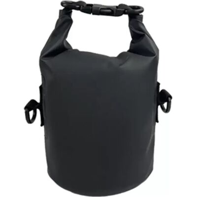 INF Sac Seau Étanche Multifonctionnel 3L - Solution de Rangement Portable en PVC Le noir - Publicité INF Sac Seau Étanche Multifonctionnel 3L - Solution de Rangement Portable en PVC Le noir - Publicité