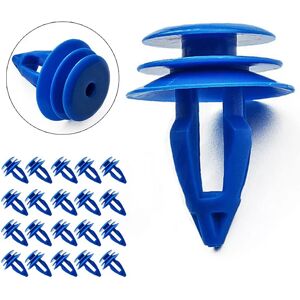 INF Rivets en nylon bleu - 50 pièces pour fixations de garniture automobile - Publicité INF Rivets en nylon bleu - 50 pièces pour fixations de garniture automobile - Publicité