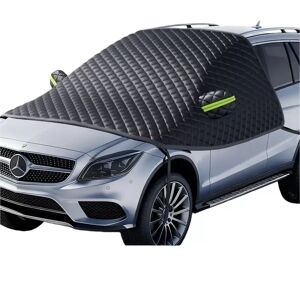 INF Pare-brise universel anti-neige pour berlines - Housse de voiture 3 fenêtres avec sac de rangement - Publicité INF Pare-brise universel anti-neige pour berlines - Housse de voiture 3 fenêtres avec sac de rangement - Publicité