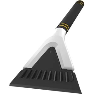 INF Raclette à neige pour voiture avec poignée EVA antidérapante, grande lame et prise ergonomique pour dégivrage efficace Blanc - Publicité INF Raclette à neige pour voiture avec poignée EVA antidérapante, grande lame et prise ergonomique pour dégivrage efficace Blanc - Publicité