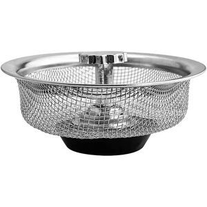 INF Filtre d'Écoulement en Acier Inoxydable avec Poignée et Bouchon - Accessoire Évier - Publicité INF Filtre d'Écoulement en Acier Inoxydable avec Poignée et Bouchon - Accessoire Évier - Publicité