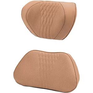INF Ensemble Coussin et Oreiller de Soutien Lombaire pour Voiture Marron - Publicité INF Ensemble Coussin et Oreiller de Soutien Lombaire pour Voiture Marron - Publicité