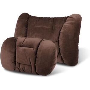 INF Ensemble Coussin et Oreiller de Soutien Lombaire pour Voiture Marron - Publicité INF Ensemble Coussin et Oreiller de Soutien Lombaire pour Voiture Marron - Publicité