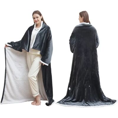 INF Couverture Chauffante Électrique Intelligente Portable avec Poche pour les Pieds - Chaleur Intégrale - Publicité INF Couverture Chauffante Électrique Intelligente Portable avec Poche pour les Pieds - Chaleur Intégrale - Publicité