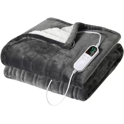 INF Couverture Chauffante Électrique Multifonctionnelle pour Hiver - 130x160cm, Prise EU, Chauffage Rapide - Publicité INF Couverture Chauffante Électrique Multifonctionnelle pour Hiver - 130x160cm, Prise EU, Chauffage Rapide - Publicité
