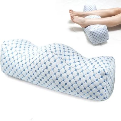 INF Coussin d'élévation pour jambes - Support ergonomique avec coton PP 7D haute élasticité et housse en soie lactée, plusieurs Bleu - Publicité INF Coussin d'élévation pour jambes - Support ergonomique avec coton PP 7D haute élasticité et housse en soie lactée, plusieurs Bleu - Publicité