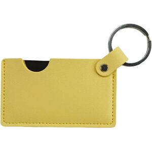 INF Miroir de Maquillage Mini en Cuir PU avec Porte-Clés - Portable et Incassable Jaune - Publicité INF Miroir de Maquillage Mini en Cuir PU avec Porte-Clés - Portable et Incassable Jaune - Publicité