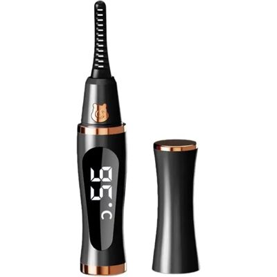 INF Recourbe-cils chauffant électrique pour une courbure longue durée, rechargeable par USB Le noir - Publicité INF Recourbe-cils chauffant électrique pour une courbure longue durée, rechargeable par USB Le noir - Publicité