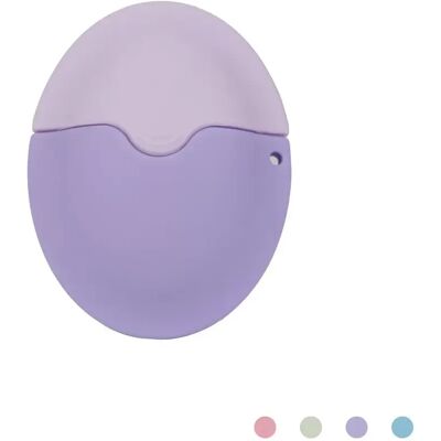 INF Applicateur rechargeable en silicone et éponge pour écran solaire et lotion avec bille roll-on, portable sans gâchis Violet - Publicité INF Applicateur rechargeable en silicone et éponge pour écran solaire et lotion avec bille roll-on, portable sans gâchis Violet - Publicité