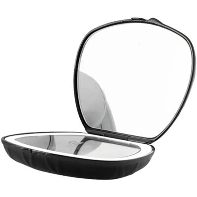 INF Miroir de maquillage LED double face 5x - 3 températures, gradation continue, contrôle tactile, rechargeable USB-C - Publicité INF Miroir de maquillage LED double face 5x - 3 températures, gradation continue, contrôle tactile, rechargeable USB-C - Publicité