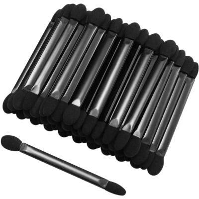 INF Applicateurs ombre à paupières double-embout - Mousse douce, poignée noire, pack de 50, bâtonnet ergonomique 8.5cm - Publicité INF Applicateurs ombre à paupières double-embout - Mousse douce, poignée noire, pack de 50, bâtonnet ergonomique 8.5cm - Publicité
