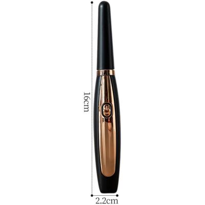 INF Recourbe-cils chauffant rechargeable à 3 températures avec surface en silicone lavable Le noir - Publicité INF Recourbe-cils chauffant rechargeable à 3 températures avec surface en silicone lavable Le noir - Publicité