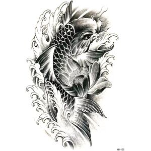 INF Manchon de tatouage temporaire - Lot de 5 Modèle 7 - Publicité INF Manchon de tatouage temporaire - Lot de 5 Modèle 7 - Publicité