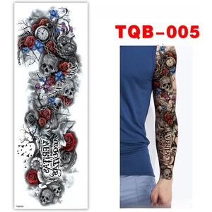 INF Autocollant de tatouage temporaire pour bras complet 13 modèle - Publicité INF Autocollant de tatouage temporaire pour bras complet 13 modèle - Publicité