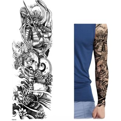 INF Autocollant de tatouage temporaire pour bras complet 2 - Publicité INF Autocollant de tatouage temporaire pour bras complet 2 - Publicité