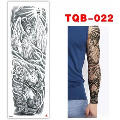 INF Autocollant de tatouage temporaire pour bras complet 6 - Publicité INF Autocollant de tatouage temporaire pour bras complet 6 - Publicité
