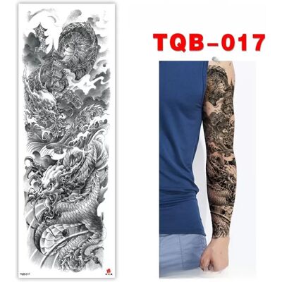 INF Autocollant de tatouage temporaire pour bras complet 8 - Publicité INF Autocollant de tatouage temporaire pour bras complet 8 - Publicité