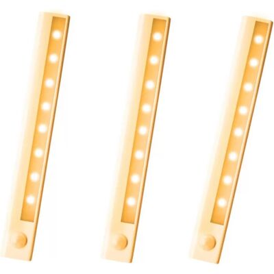 INF Marque INF Bande LED - Détecteur de Mouvement 3-pack - Publicité INF Marque INF Bande LED - Détecteur de Mouvement 3-pack - Publicité