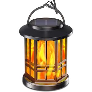 INF Lanterne Solaire Flamme d'Extérieur avec Clip - Lumière de Jardin LED Vacillante - Publicité INF Lanterne Solaire Flamme d'Extérieur avec Clip - Lumière de Jardin LED Vacillante - Publicité