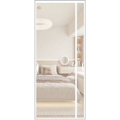 INF Porte moustiquaire magnétique avec ouverture à droite, maille en fibre de verre, blanche, 95 x 200 cm - Publicité INF Porte moustiquaire magnétique avec ouverture à droite, maille en fibre de verre, blanche, 95 x 200 cm - Publicité