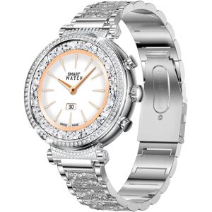 INF Montre intelligente TK28 Argent Alliage + acier inoxydable + verre nano-ECG supraconducteur - Publicité INF Montre intelligente TK28 Argent Alliage + acier inoxydable + verre nano-ECG supraconducteur - Publicité