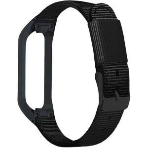 INF Bracelet de montre en toile pour Samsung Galaxy Fit E SM-R375 Le noir - Publicité INF Bracelet de montre en toile pour Samsung Galaxy Fit E SM-R375 Le noir - Publicité