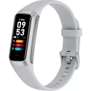 INF Montre Connectée Fine et Élégante avec Suivi de Santé et Personnalisation Argent - Publicité INF Montre Connectée Fine et Élégante avec Suivi de Santé et Personnalisation Argent - Publicité