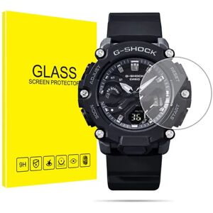 INF Lot de 2 films de protection d'écran en verre trempé pour montre connectée Casio S140 - Publicité INF Lot de 2 films de protection d'écran en verre trempé pour montre connectée Casio S140 - Publicité