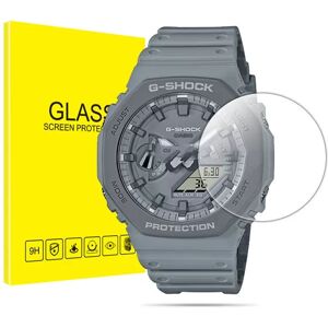 INF Lot de 2 films de protection d'écran en verre trempé pour montre connectée Casio GA-2110 - Publicité INF Lot de 2 films de protection d'écran en verre trempé pour montre connectée Casio GA-2110 - Publicité
