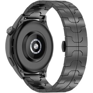 INF Bracelet de montre en titane pour montre connectée 22 mm Fermoir de sécurité Le noir Fermoir papillon - Publicité INF Bracelet de montre en titane pour montre connectée 22 mm Fermoir de sécurité Le noir Fermoir papillon - Publicité