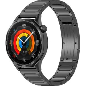 INF Bracelet de montre en titane pour montre connectée 22 mm Fermoir de sécurité Le noir Boucle déployante - Publicité INF Bracelet de montre en titane pour montre connectée 22 mm Fermoir de sécurité Le noir Boucle déployante - Publicité