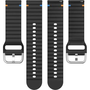 INF Bracelet de montre en silicone pour Galaxy Watch, Garmin, Huawei - Design ondulé - Publicité INF Bracelet de montre en silicone pour Galaxy Watch, Garmin, Huawei - Design ondulé - Publicité