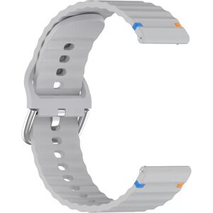 INF Bracelet de montre en silicone pour Galaxy Watch, motif vague avec boucle en acier inoxydable - Publicité INF Bracelet de montre en silicone pour Galaxy Watch, motif vague avec boucle en acier inoxydable - Publicité