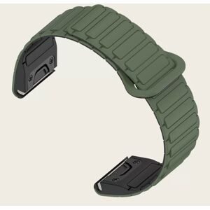 INF Bracelet de montre en silicone pour Garmin Fenix 8/7X/Epix Vert 22 mm - Publicité INF Bracelet de montre en silicone pour Garmin Fenix 8/7X/Epix Vert 22 mm - Publicité