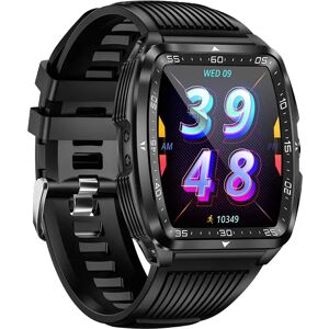 INF Montre connectée avec moniteur de fréquence cardiaque, de pression artérielle et d'oxygène sanguin Le noir - Publicité INF Montre connectée avec moniteur de fréquence cardiaque, de pression artérielle et d'oxygène sanguin Le noir - Publicité