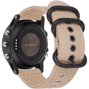 INF 26mmanvas - Garmin Fenix Series - Kaki - Bracelet de montre - Publicité INF 26mmanvas - Garmin Fenix Series - Kaki - Bracelet de montre - Publicité