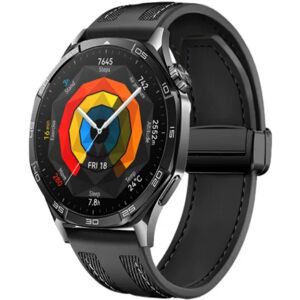 INF Bracelet de montre universel en silicone de 22 mm pour Samsung, Huawei, Xiaomi Le noir - Publicité INF Bracelet de montre universel en silicone de 22 mm pour Samsung, Huawei, Xiaomi Le noir - Publicité