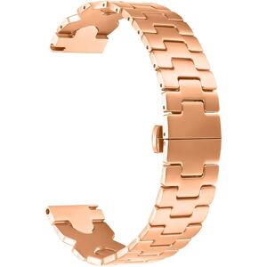 INF Bracelet en Acier Inoxydable avec Boucle Papillon 22mm pour Samsung Galaxy Watch, Série Huawei Or rose - Publicité INF Bracelet en Acier Inoxydable avec Boucle Papillon 22mm pour Samsung Galaxy Watch, Série Huawei Or rose - Publicité