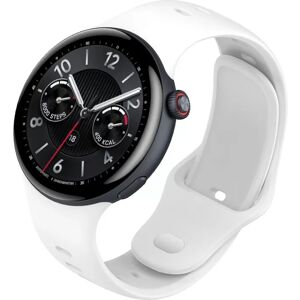 INF Bracelet élégant en silicone pour Vivo Watch 5 Blanc - Publicité INF Bracelet élégant en silicone pour Vivo Watch 5 Blanc - Publicité