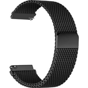 INF Bracelet de montre à boucle milanaise pour montres intelligentes Le noir 20 mm - Publicité INF Bracelet de montre à boucle milanaise pour montres intelligentes Le noir 20 mm - Publicité